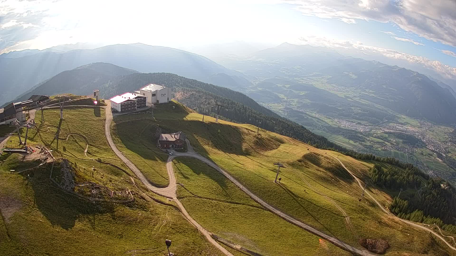 Smučišče Kronplatz – vrh | pogled na Bruneck