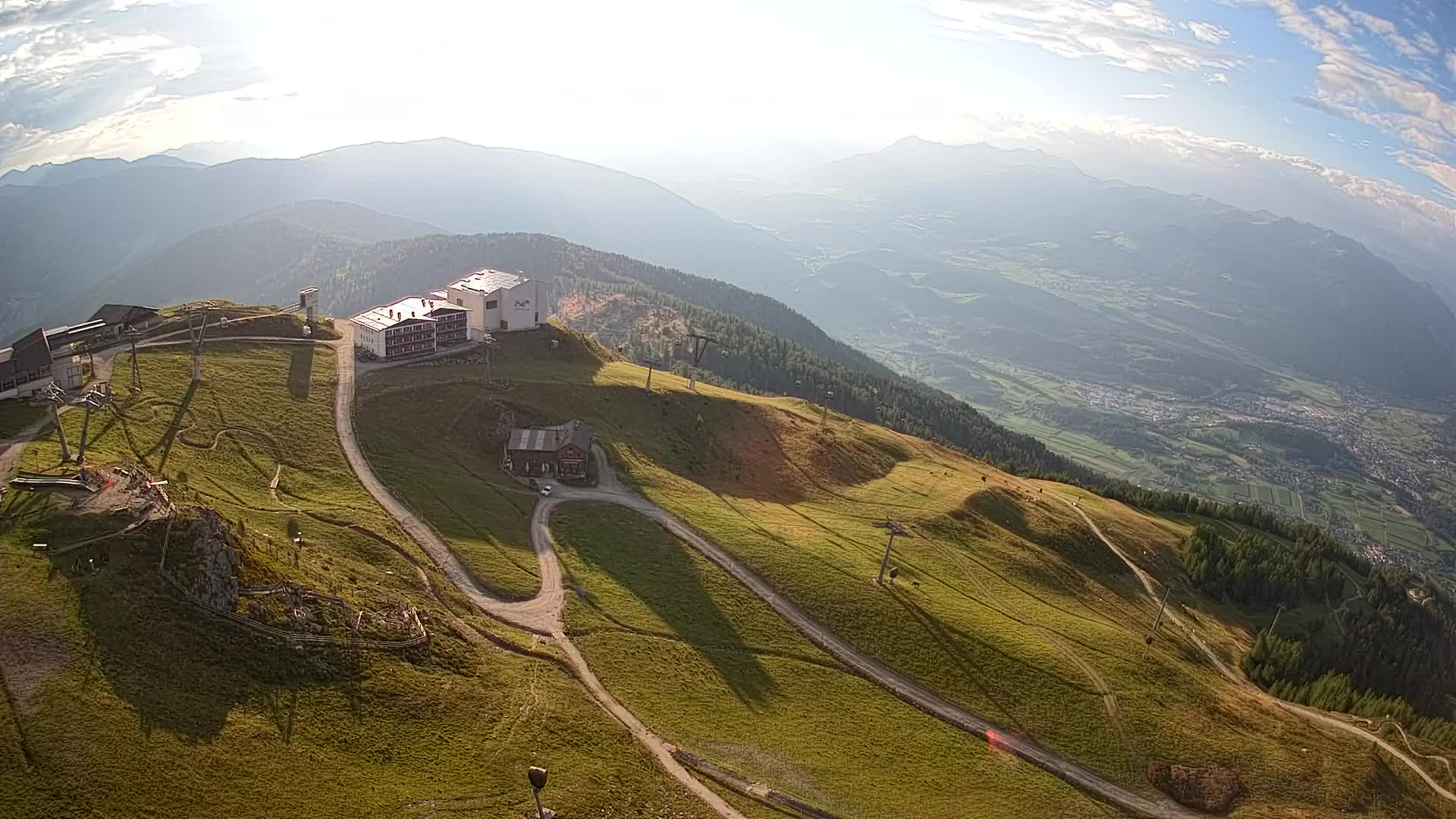 Smučišče Kronplatz – vrh | pogled na Bruneck