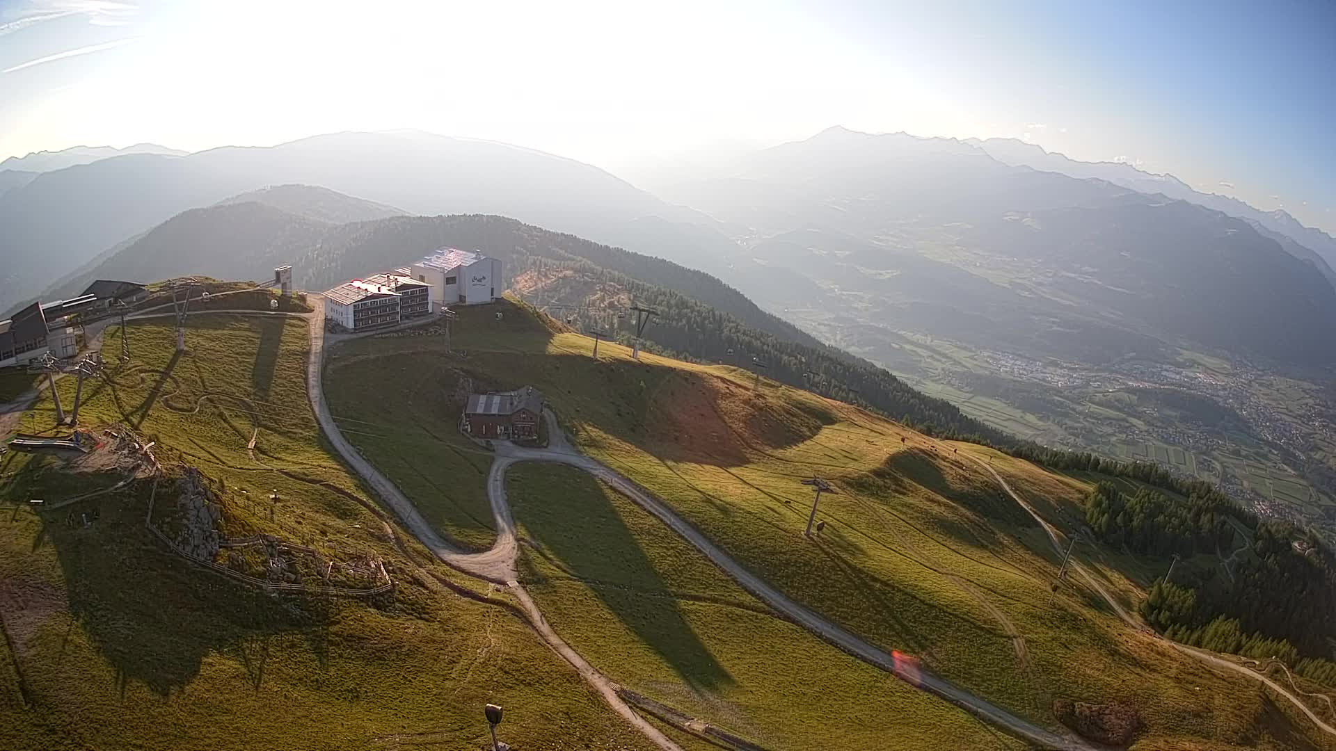 Kronplatz peak Ski resort | view to Bruneck
