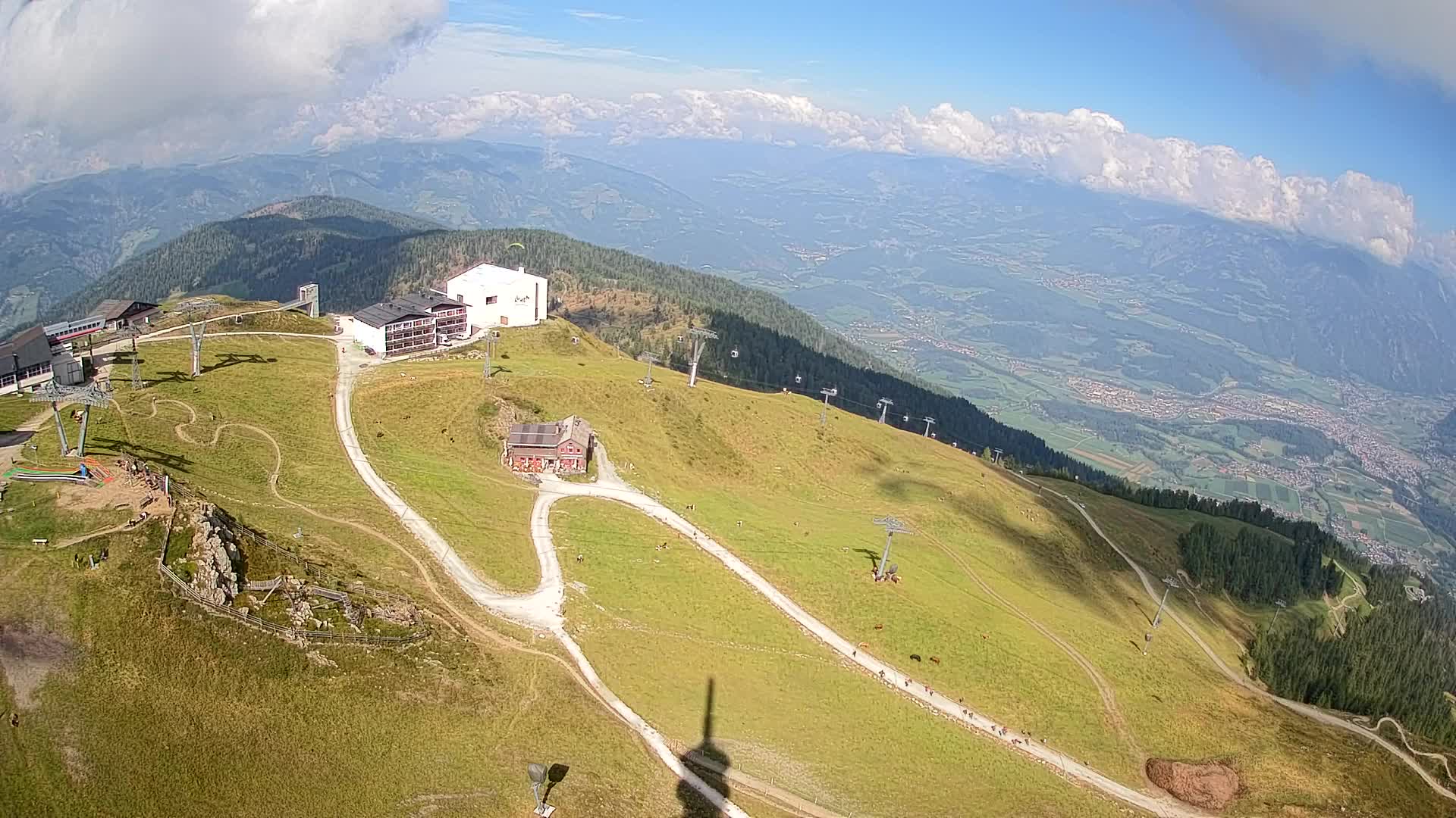 Smučišče Kronplatz – vrh | pogled na Bruneck