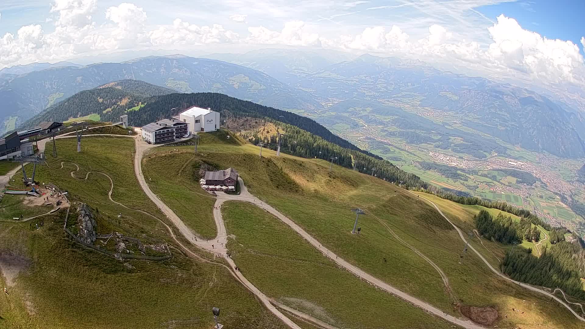 Skijalište Kronplatz – vrh | pogled na Bruneck