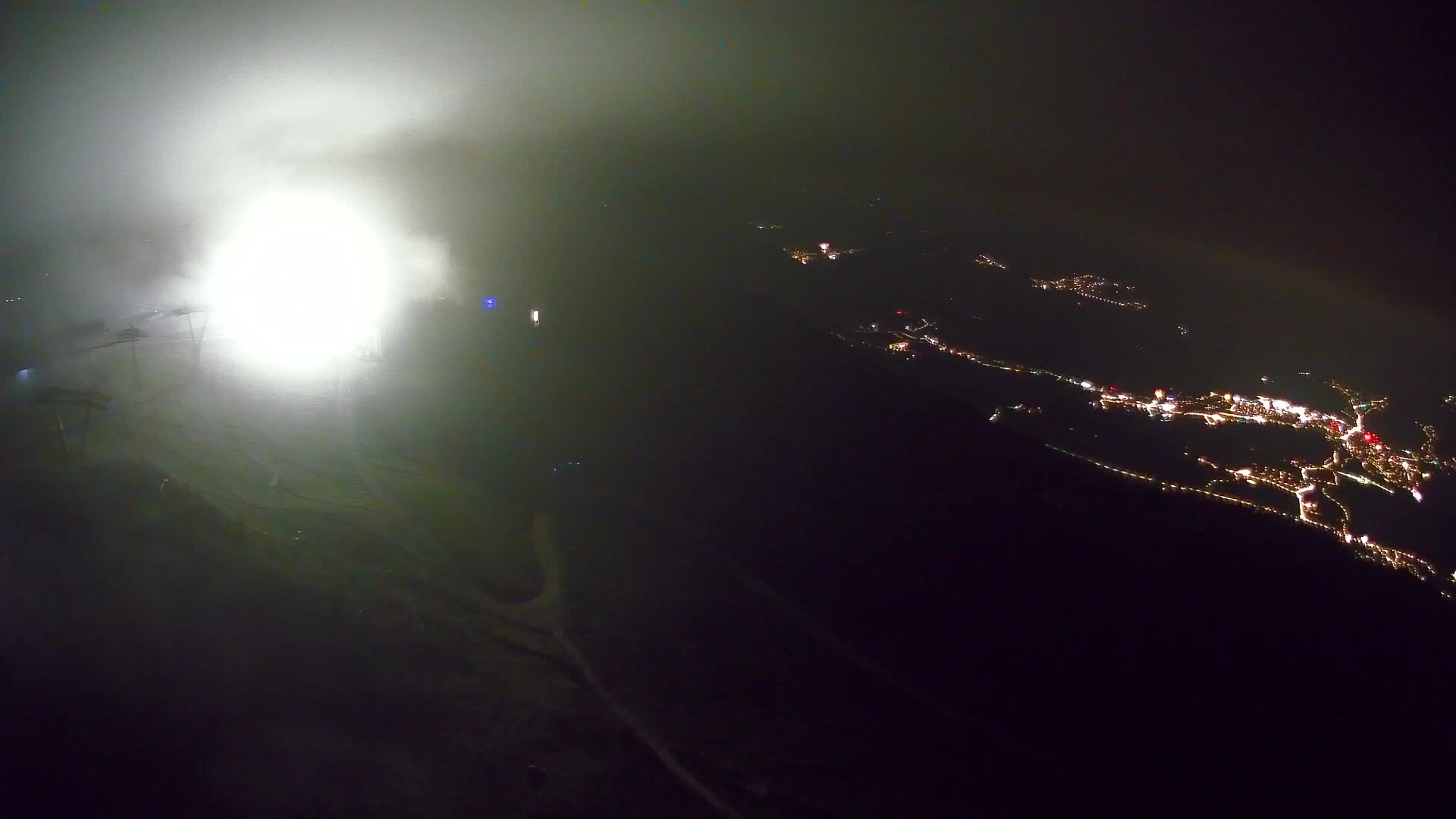 Kronplatz peak Ski resort | view to Bruneck