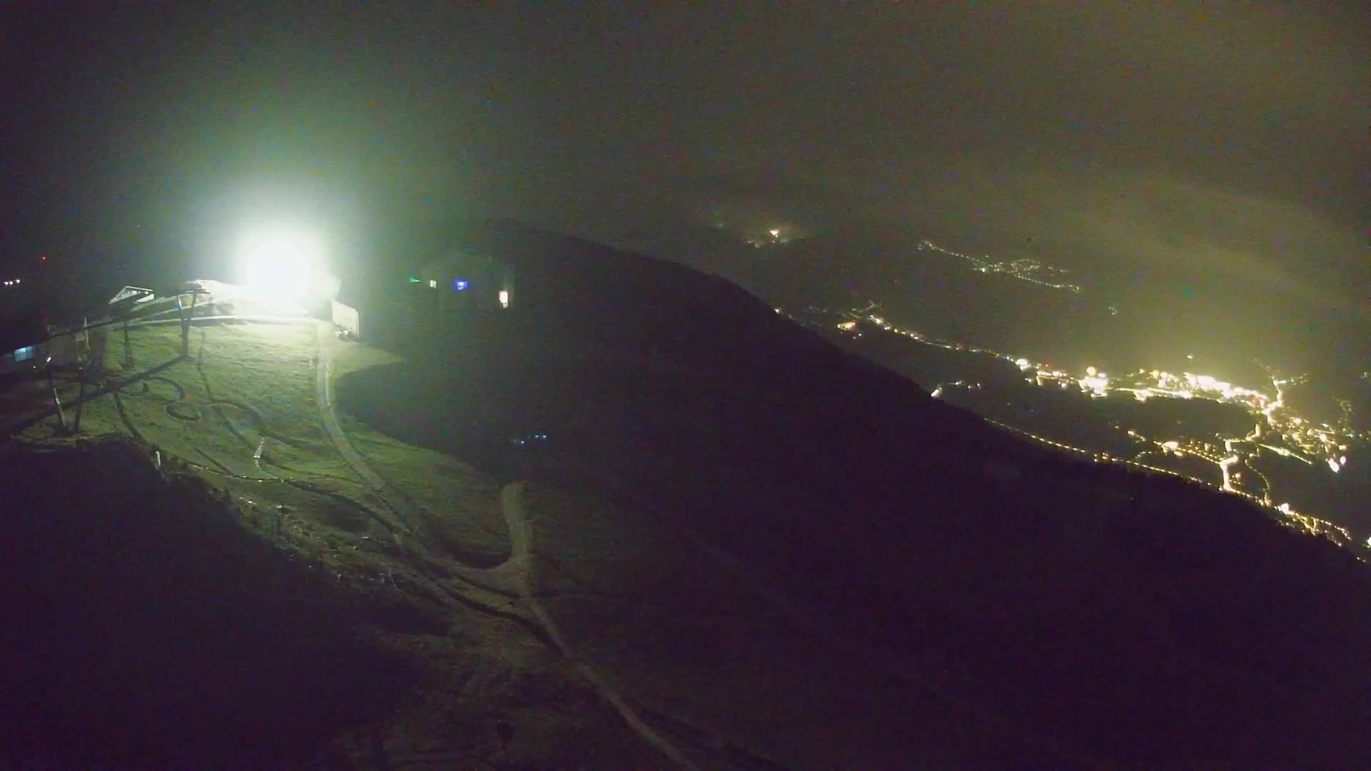 Kronplatz peak Ski resort | view to Bruneck