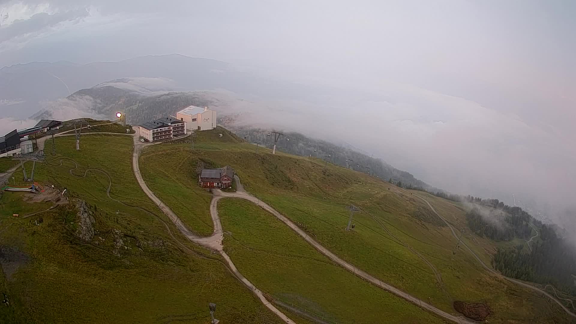 Smučišče Kronplatz – vrh | pogled na Bruneck