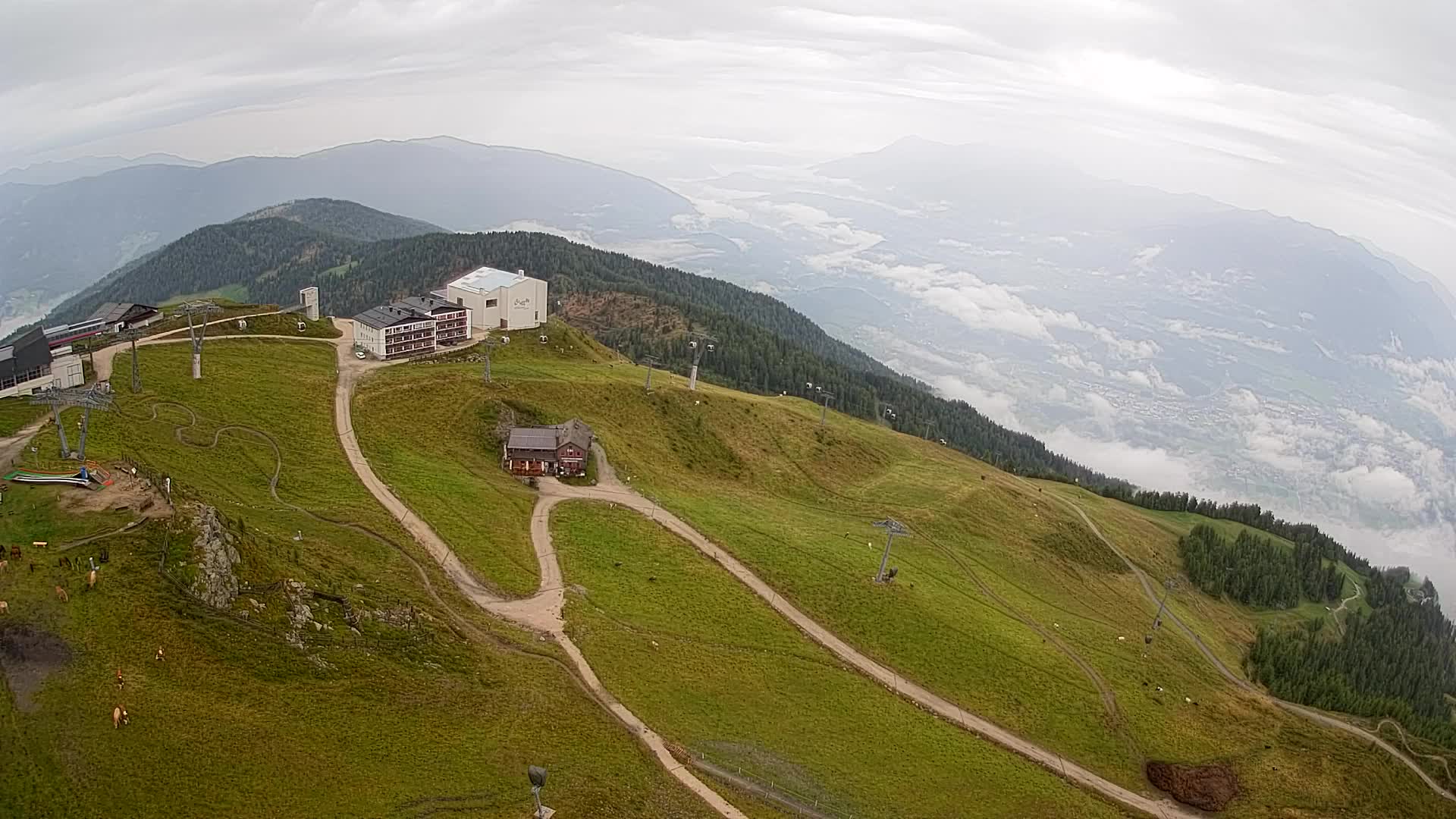 Skijalište Kronplatz – vrh | pogled na Bruneck