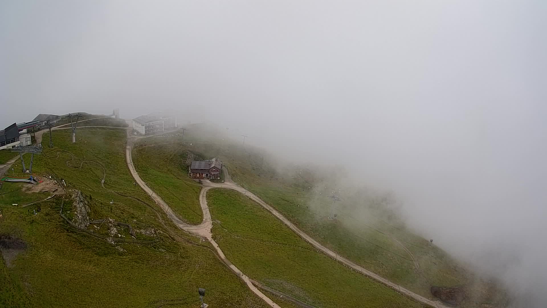 Kronplatz peak Ski resort | view to Bruneck