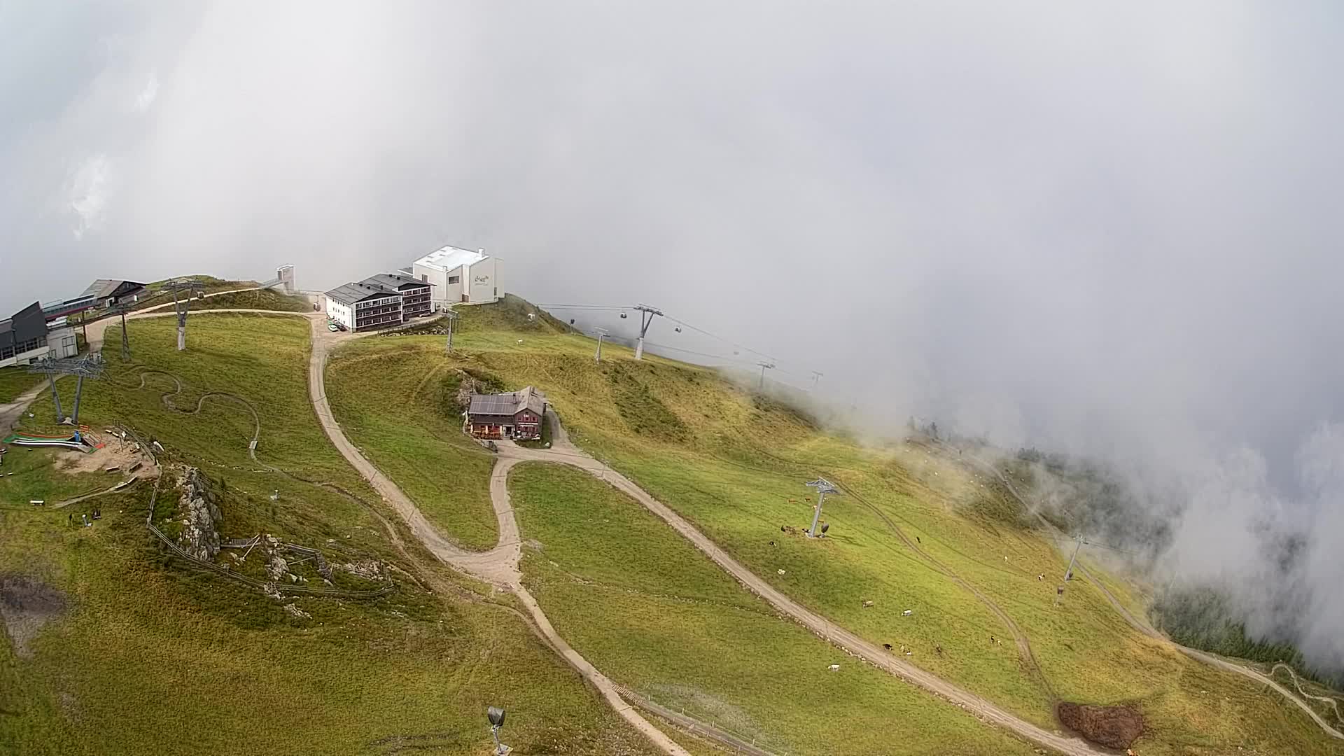 Stazione sciistica di Plan de Corones | vista su Brunico
