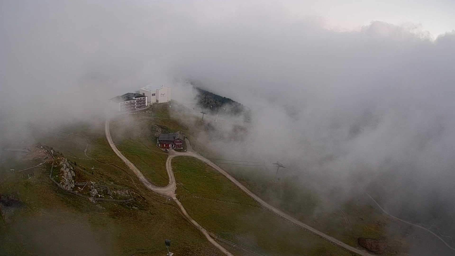 Kronplatz peak Ski resort | view to Bruneck