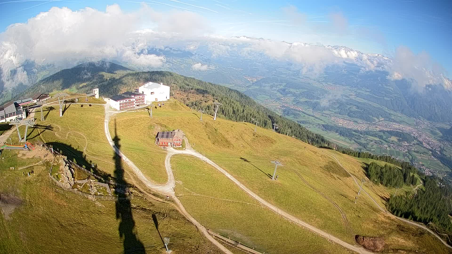 Smučišče Kronplatz – vrh | pogled na Bruneck