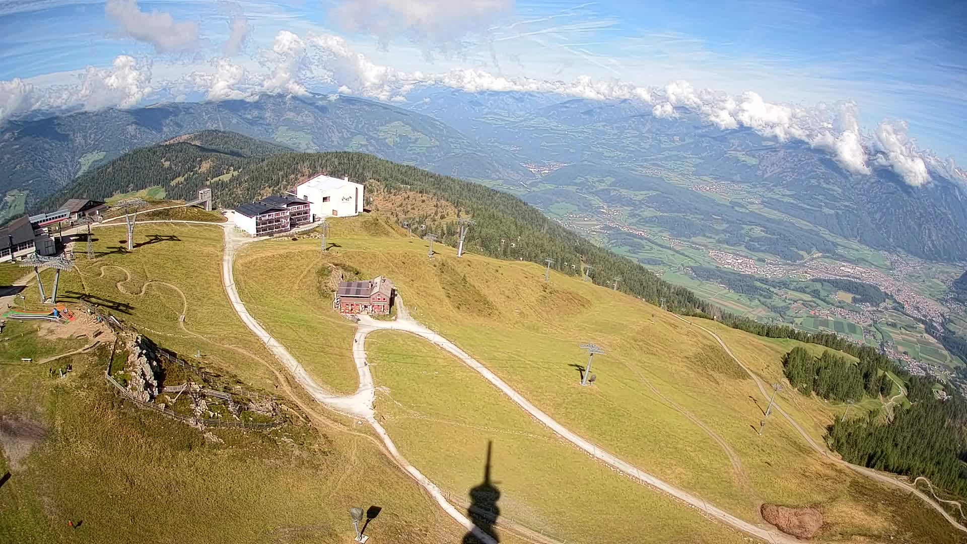Smučišče Kronplatz – vrh | pogled na Bruneck