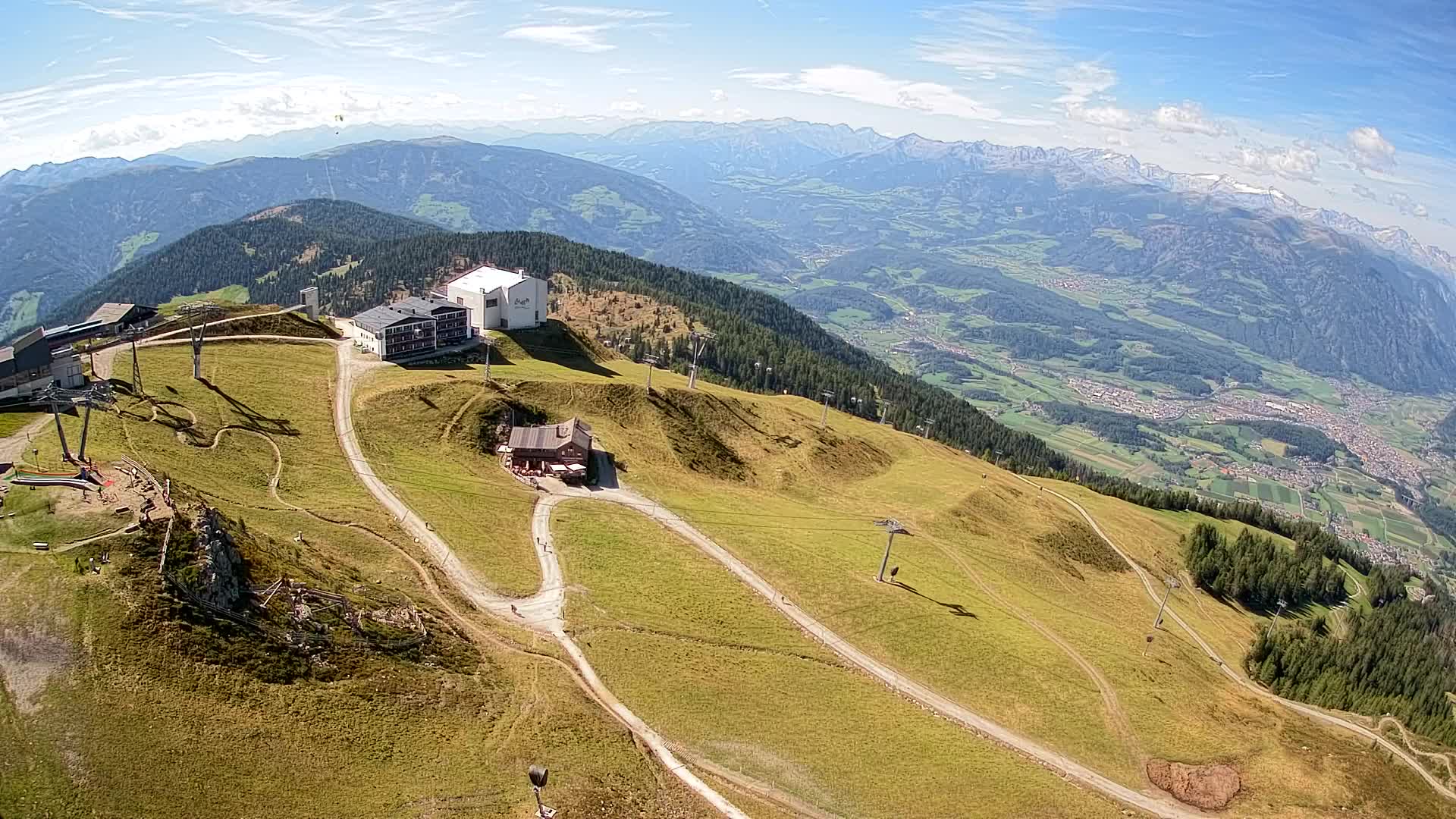 Smučišče Kronplatz – vrh | pogled na Bruneck