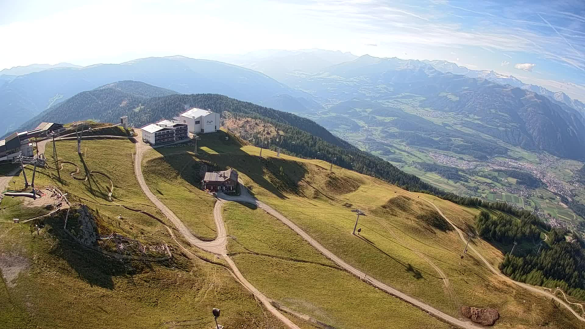 Smučišče Kronplatz – vrh | pogled na Bruneck