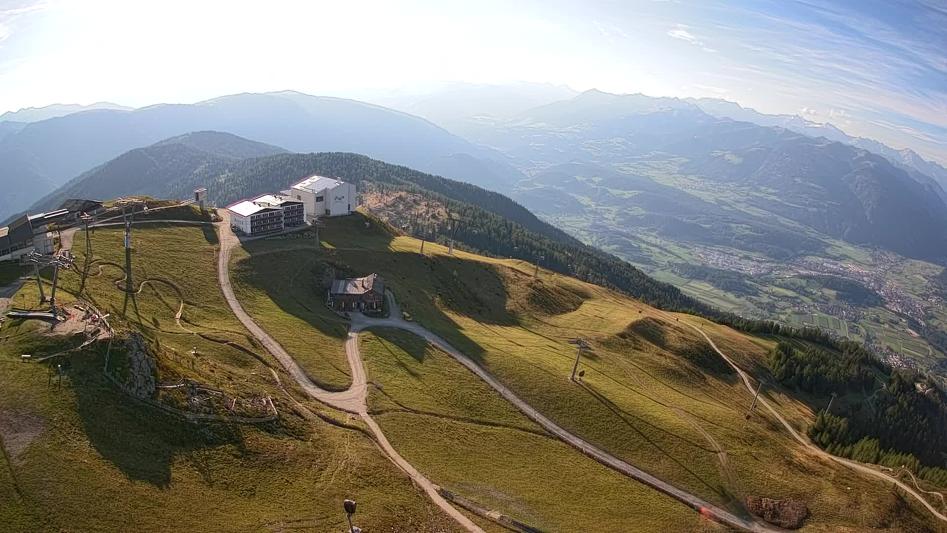 Smučišče Kronplatz – vrh | pogled na Bruneck