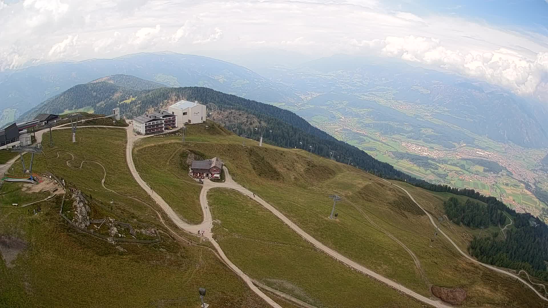 Skijalište Kronplatz – vrh | pogled na Bruneck