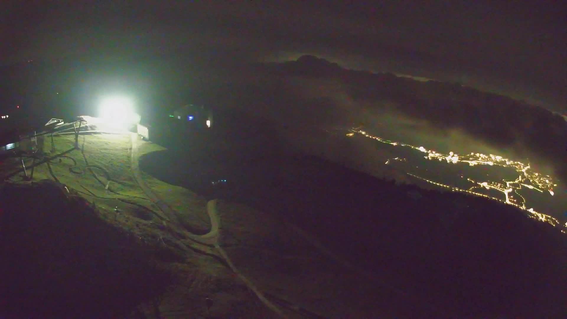 Kronplatz peak Ski resort | view to Bruneck