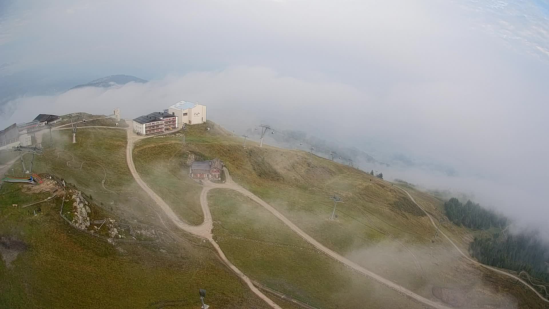 Smučišče Kronplatz – vrh | pogled na Bruneck