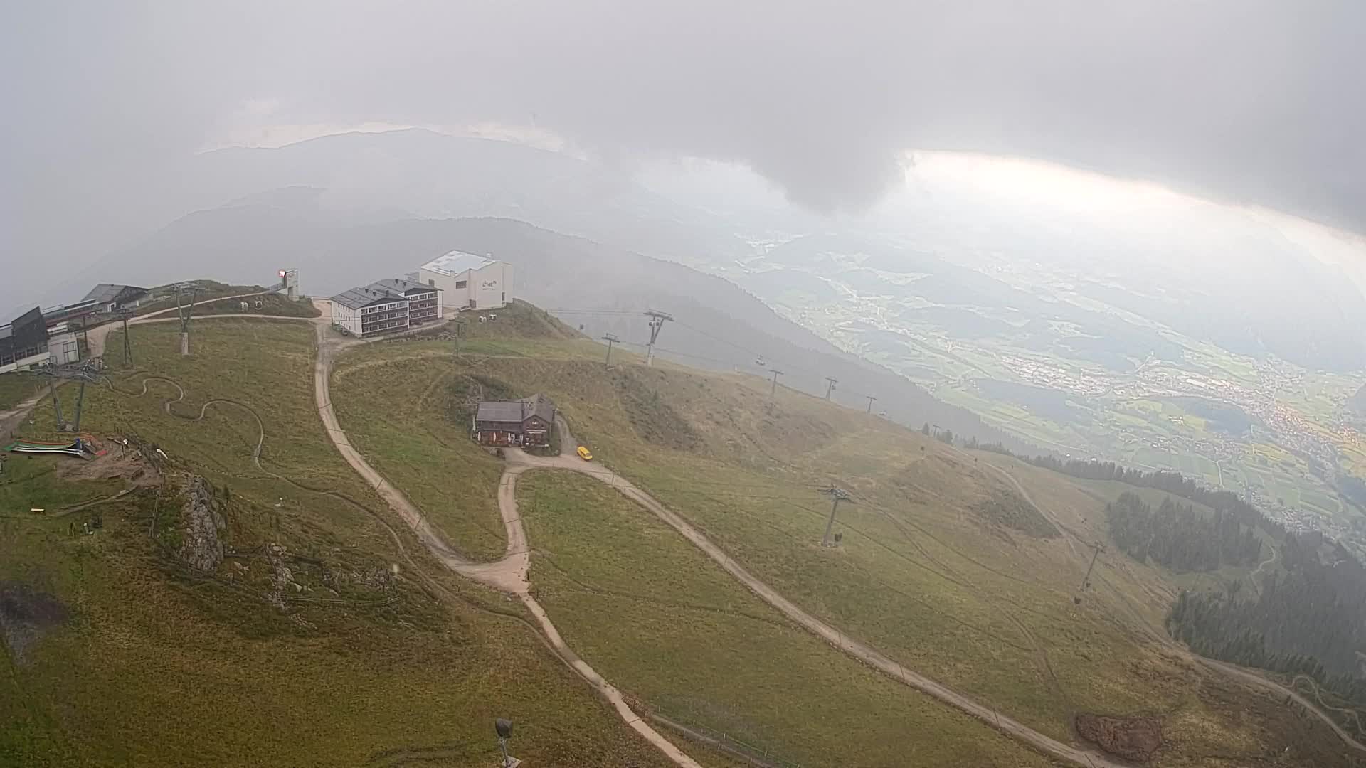 Smučišče Kronplatz – vrh | pogled na Bruneck
