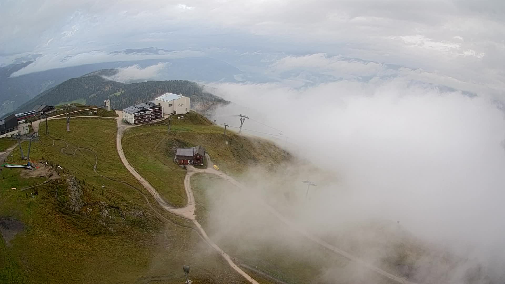 Smučišče Kronplatz – vrh | pogled na Bruneck