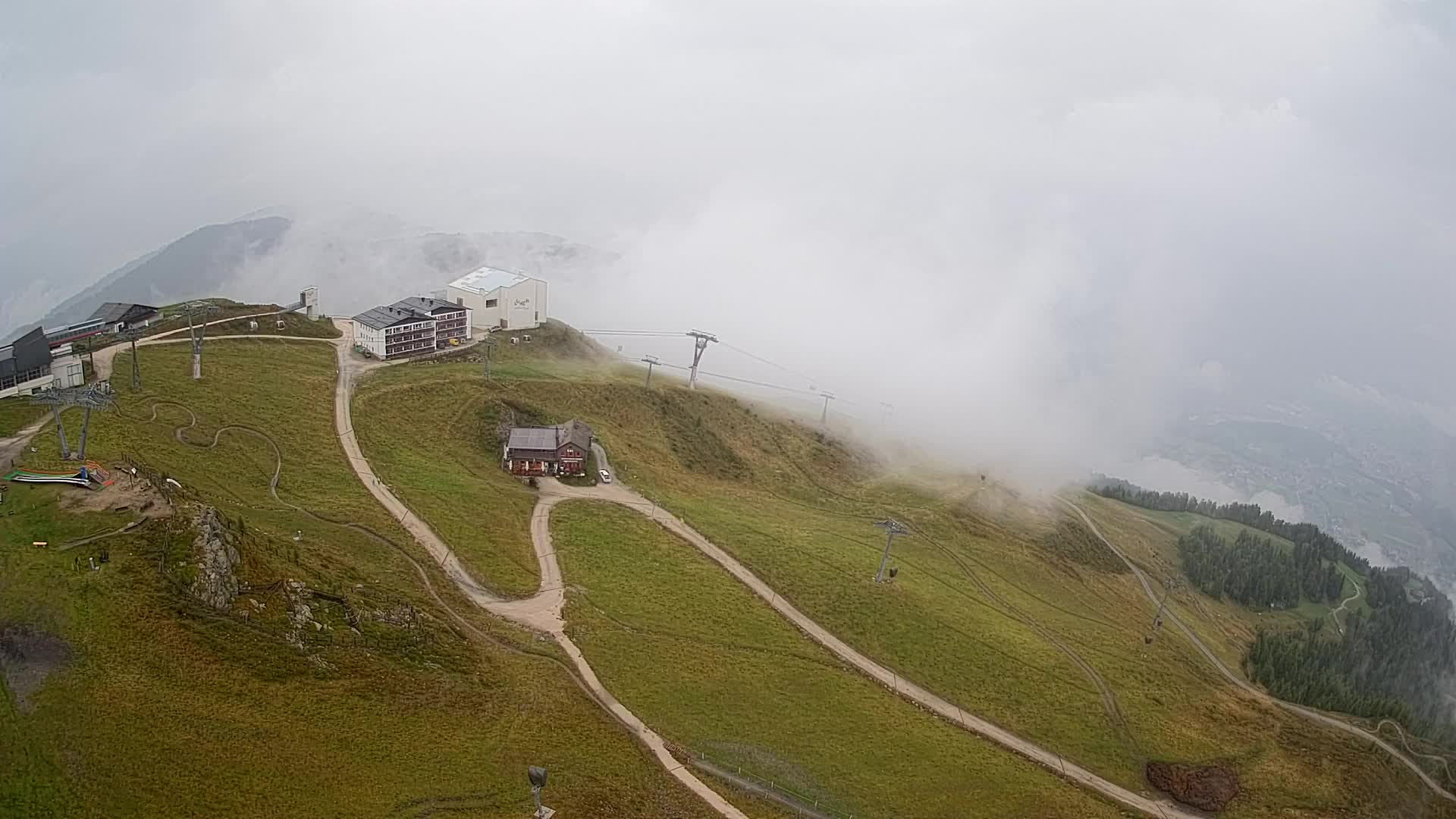 Smučišče Kronplatz – vrh | pogled na Bruneck