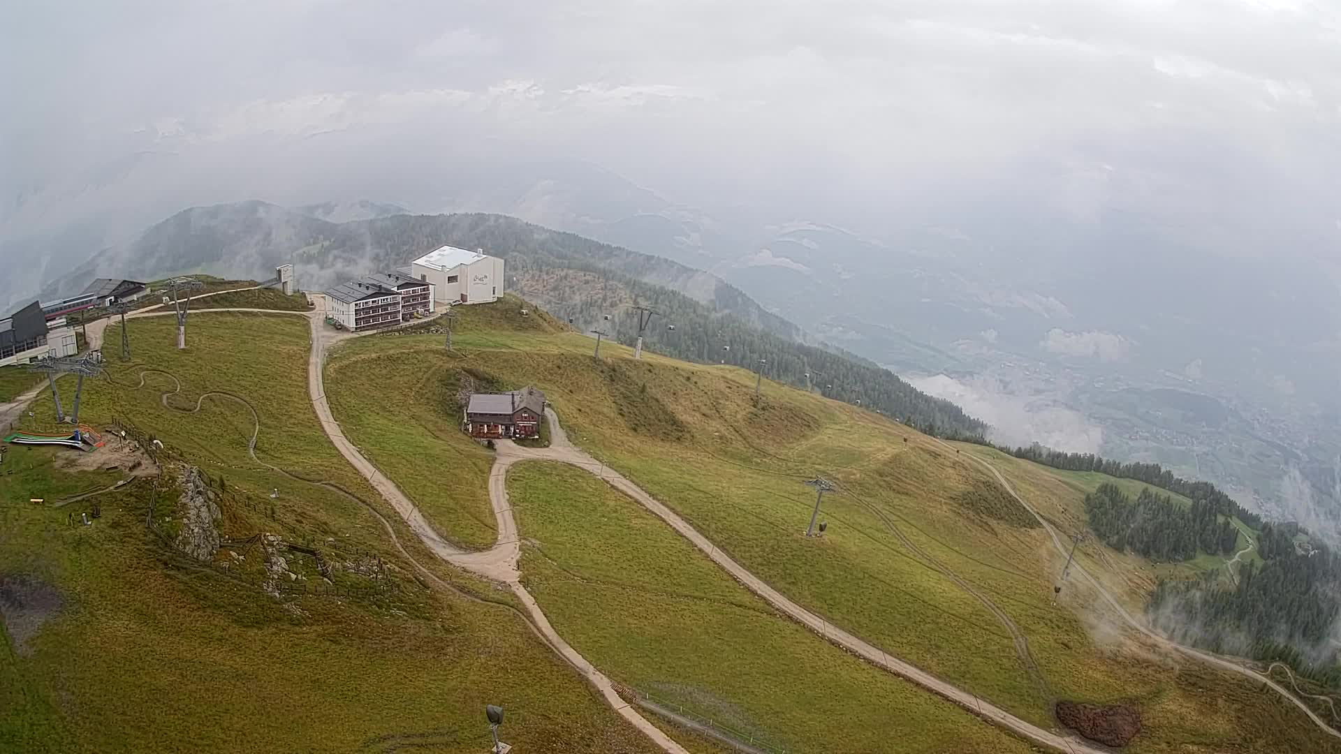 Smučišče Kronplatz – vrh | pogled na Bruneck