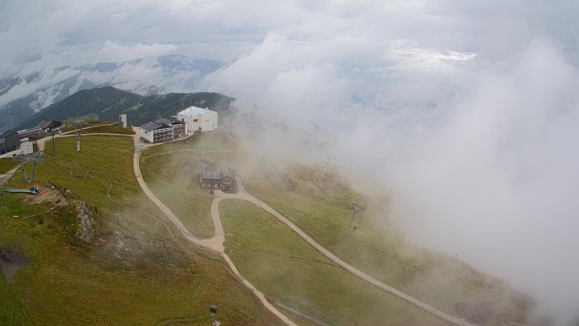 Smučišče Kronplatz – vrh | pogled na Bruneck