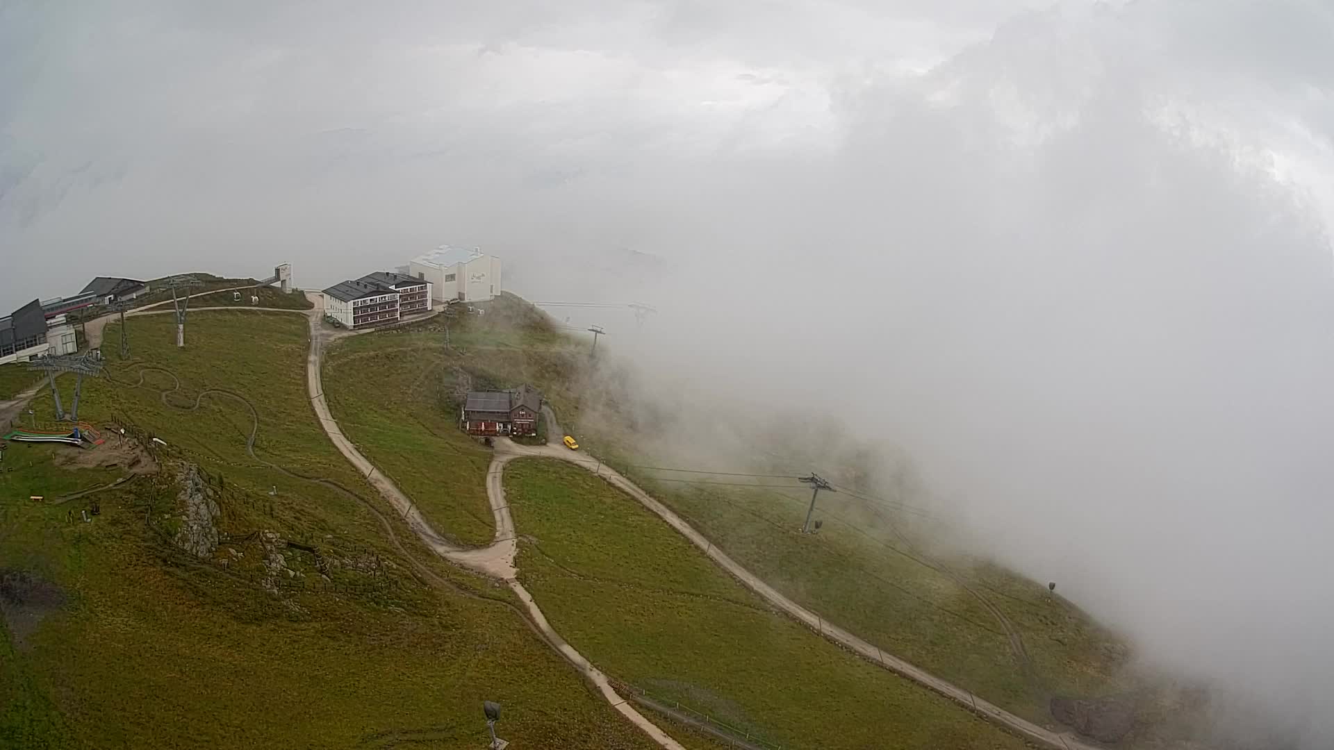 Skigebiet Kronplatz Gipfel | Blick auf Bruneck