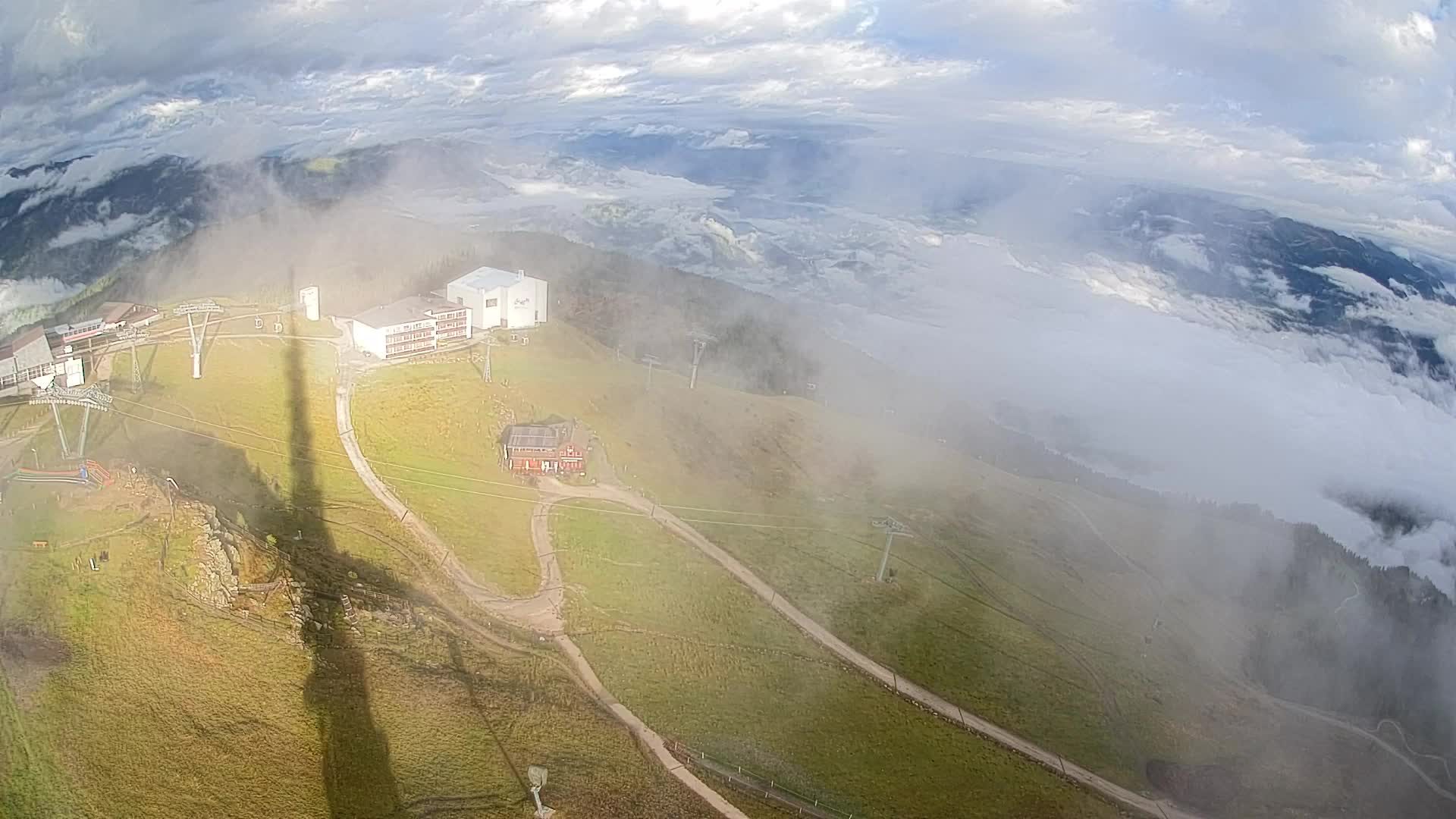 Smučišče Kronplatz – vrh | pogled na Bruneck