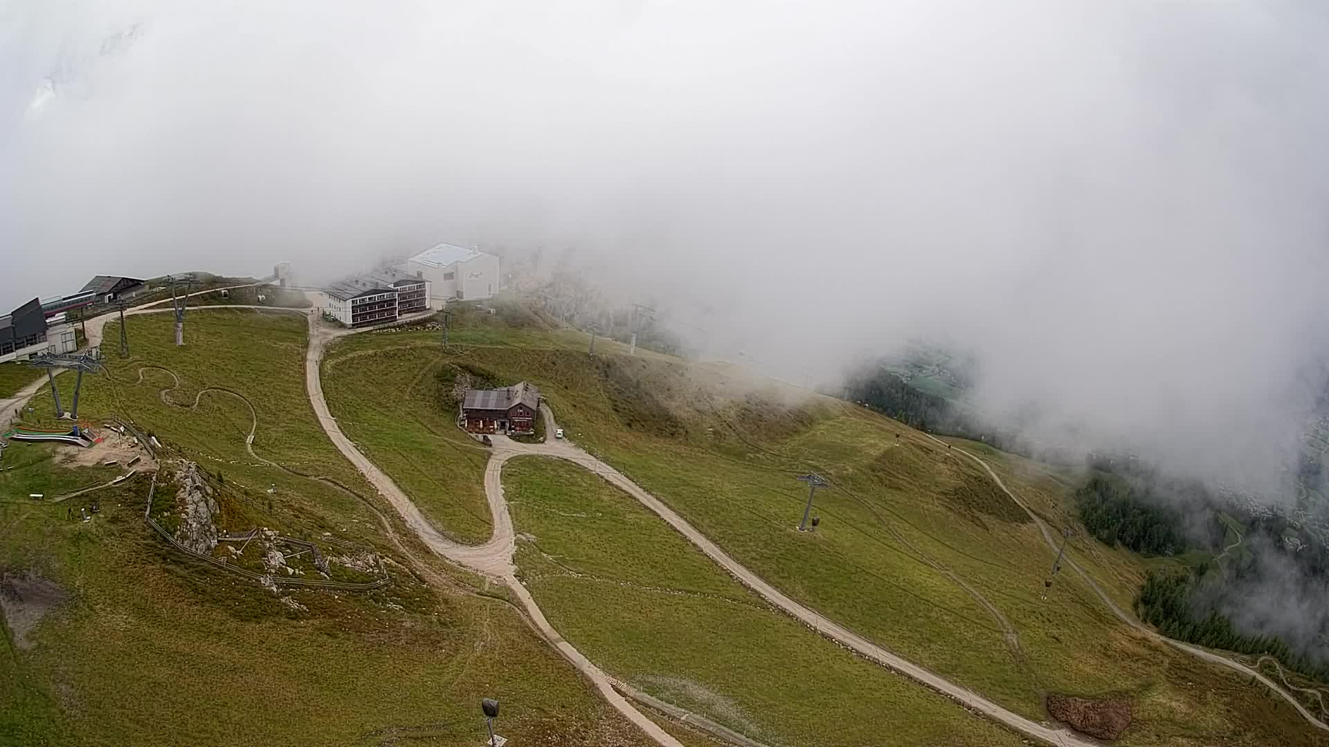 Smučišče Kronplatz – vrh | pogled na Bruneck
