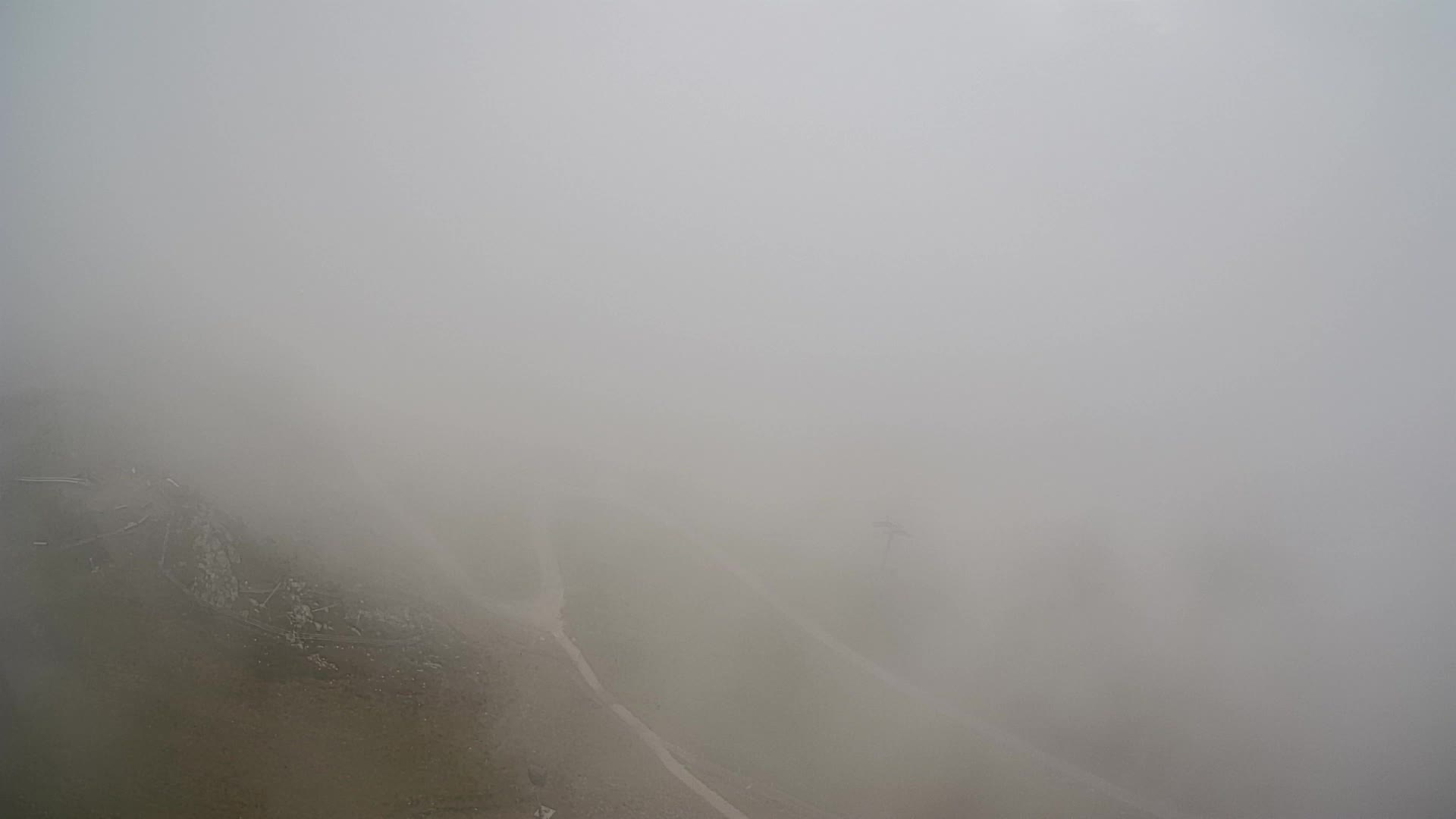 Cima estación de esquí Kronplatz | vista hacia Brunico
