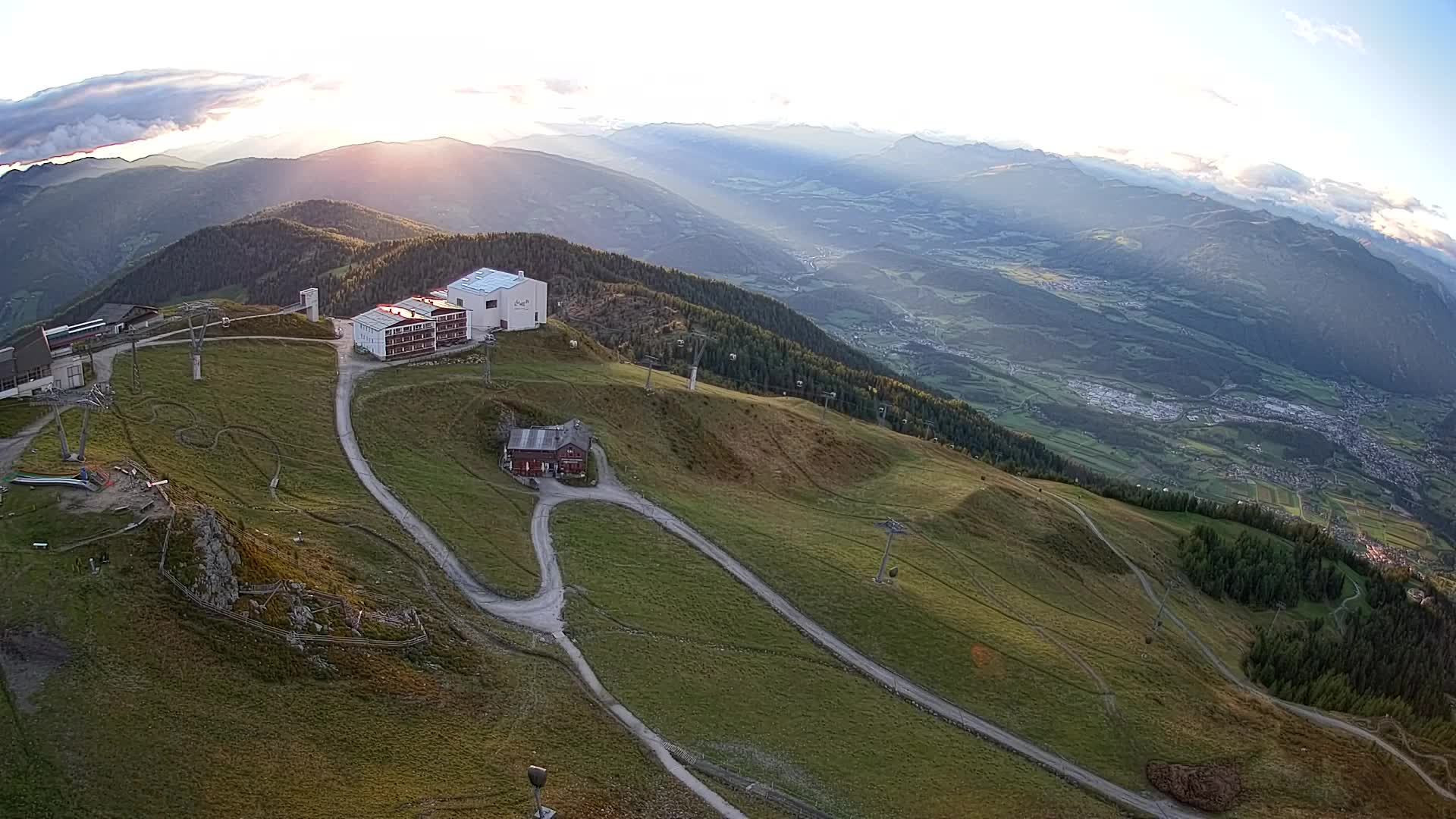 Smučišče Kronplatz – vrh | pogled na Bruneck