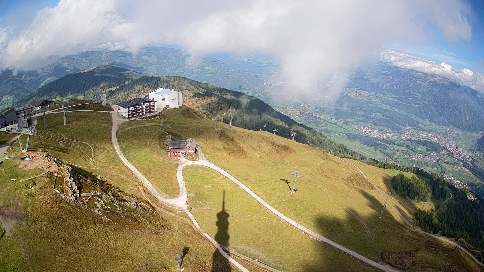 Smučišče Kronplatz – vrh | pogled na Bruneck