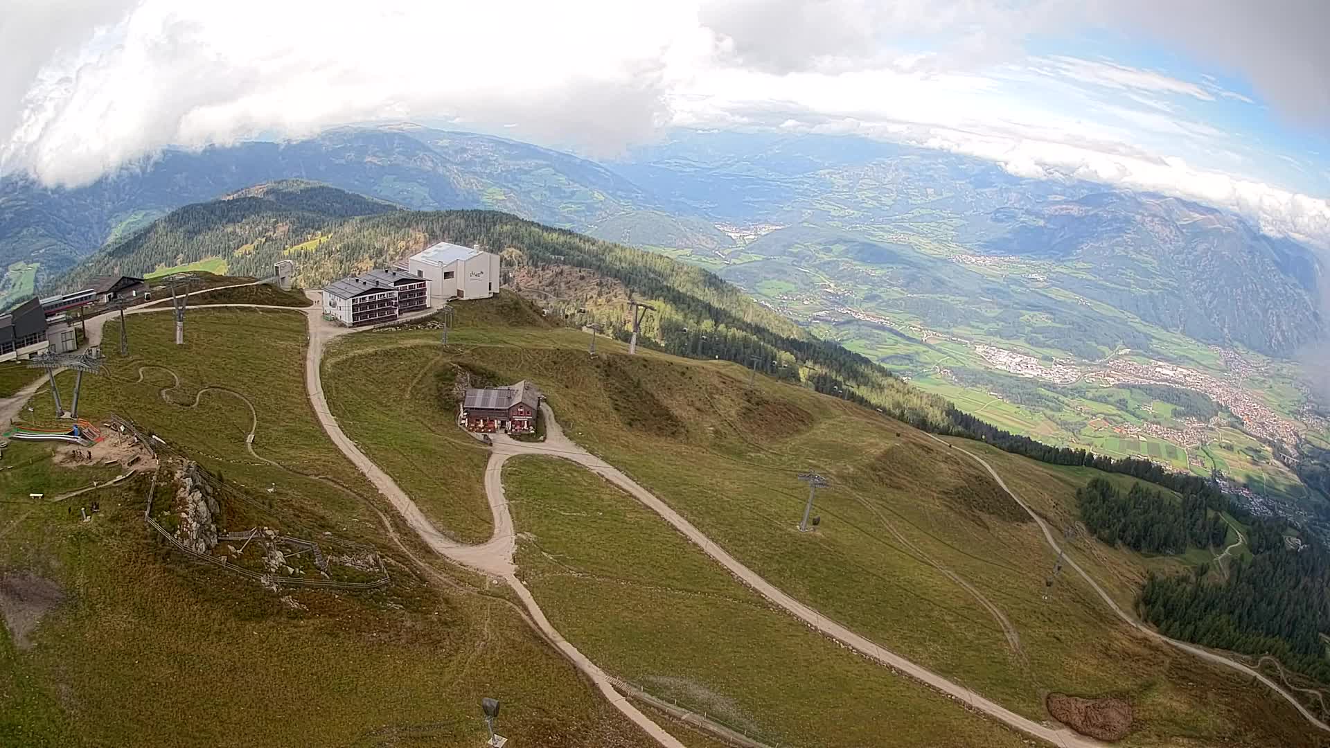 Skijalište Kronplatz – vrh | pogled na Bruneck