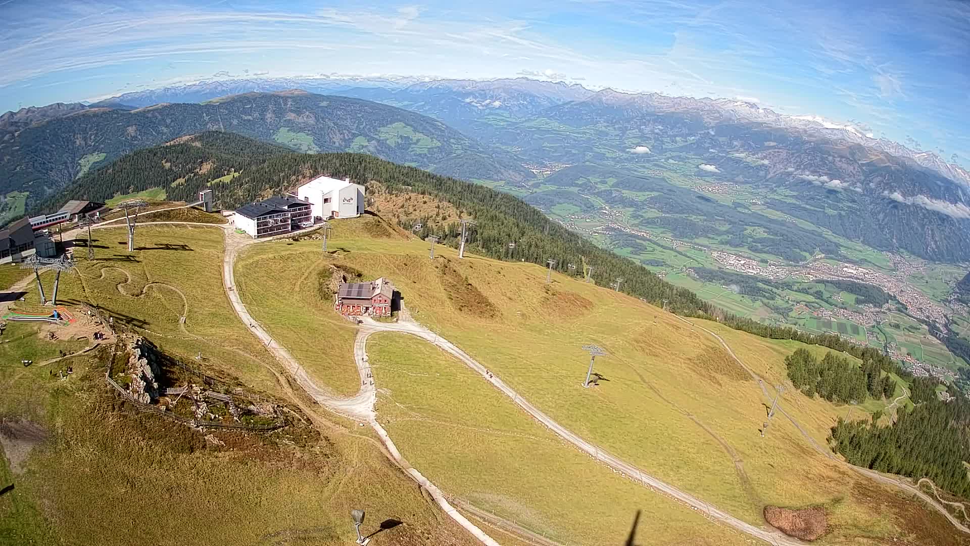 Stazione sciistica di Plan de Corones | vista su Brunico