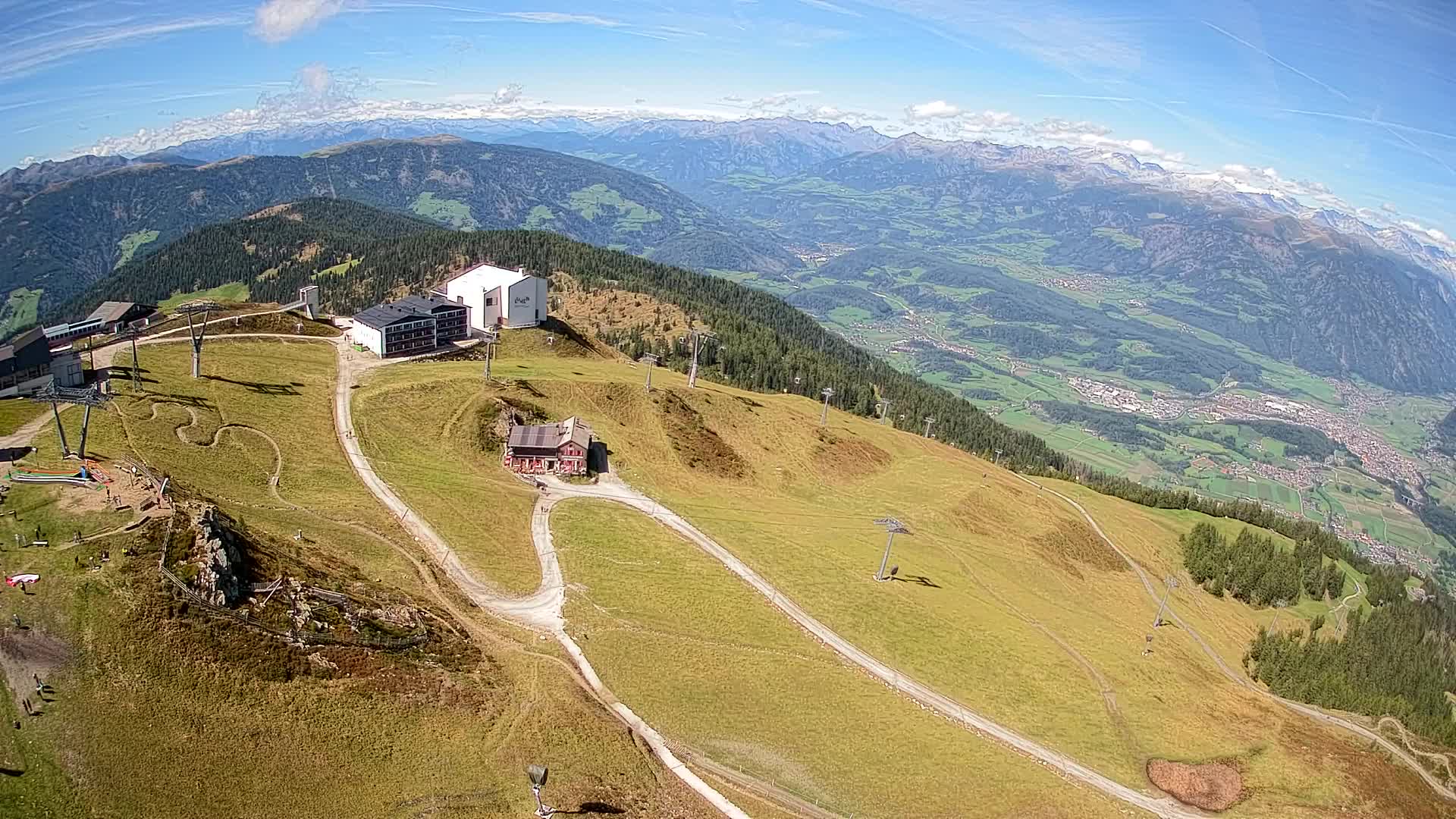 Smučišče Kronplatz – vrh | pogled na Bruneck