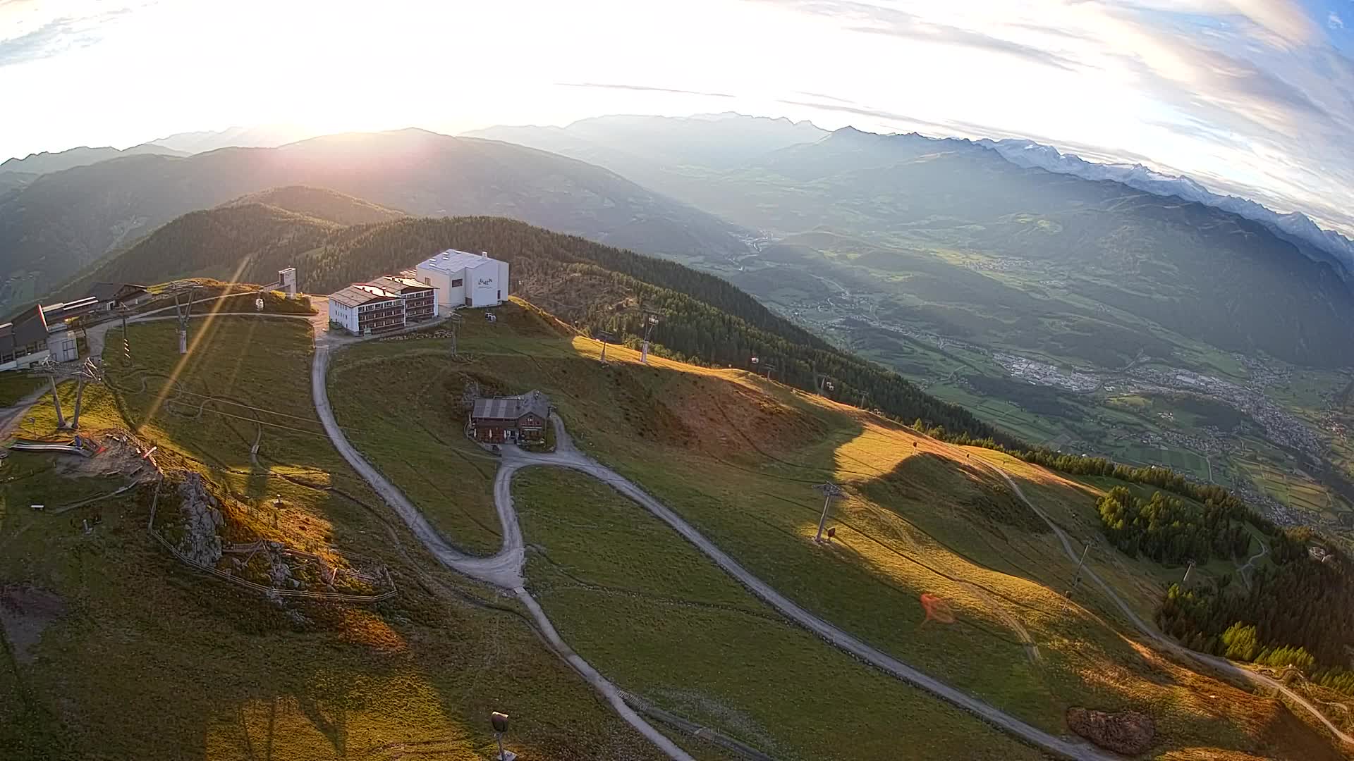 Stazione sciistica di Plan de Corones | vista su Brunico