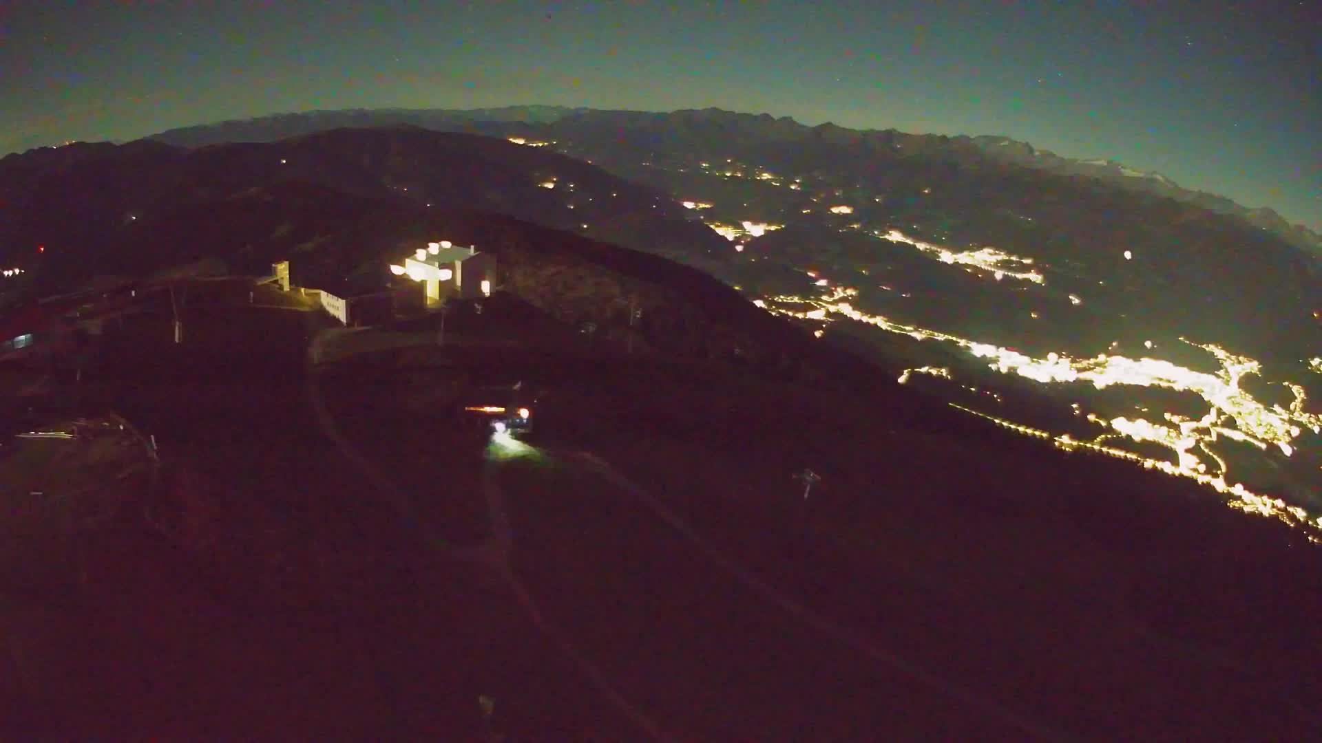 Kronplatz peak Ski resort | view to Bruneck