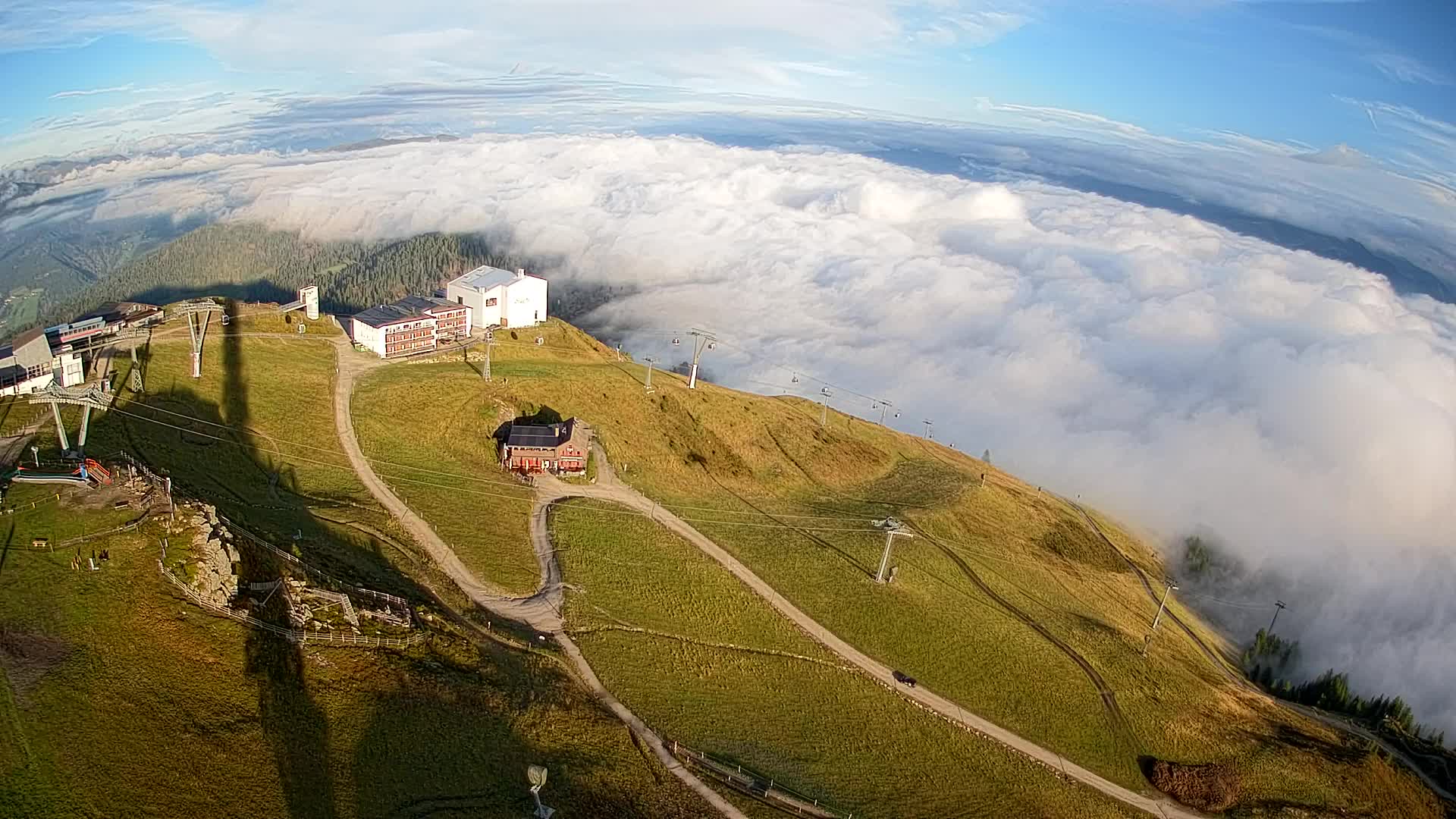 Smučišče Kronplatz – vrh | pogled na Bruneck