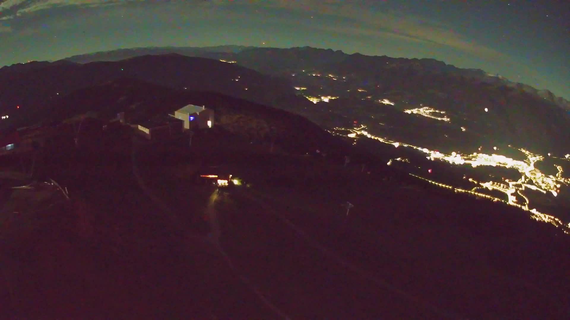 Skigebiet Kronplatz Gipfel | Blick auf Bruneck