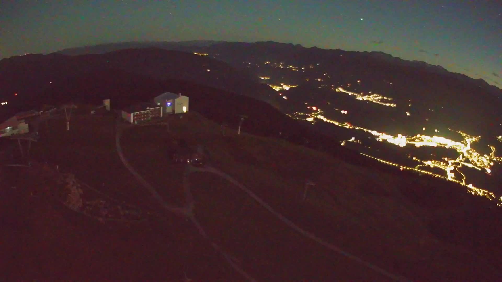 Smučišče Kronplatz – vrh | pogled na Bruneck