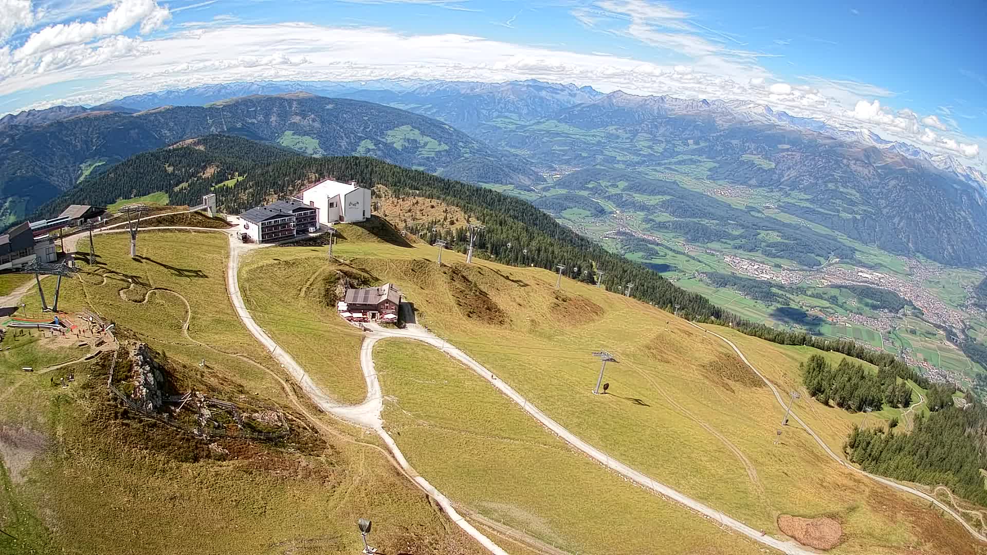 Smučišče Kronplatz – vrh | pogled na Bruneck