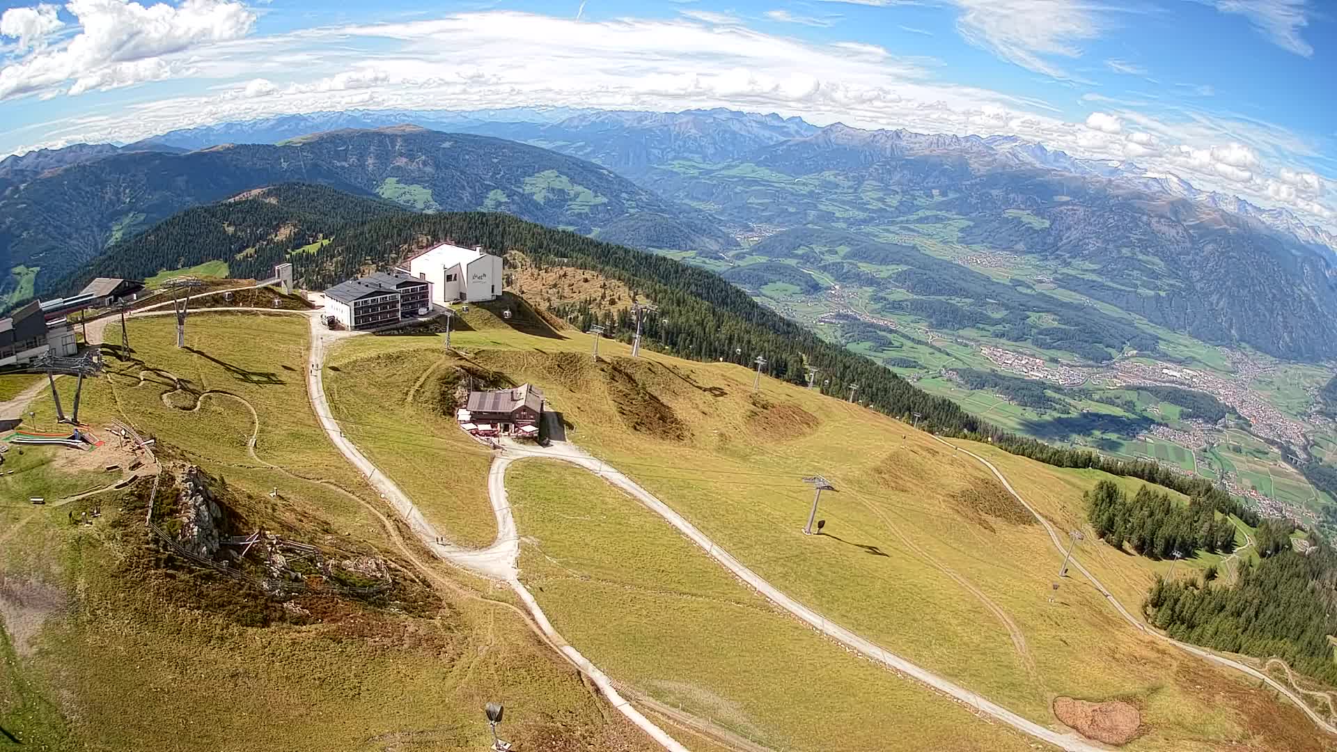 Smučišče Kronplatz – vrh | pogled na Bruneck