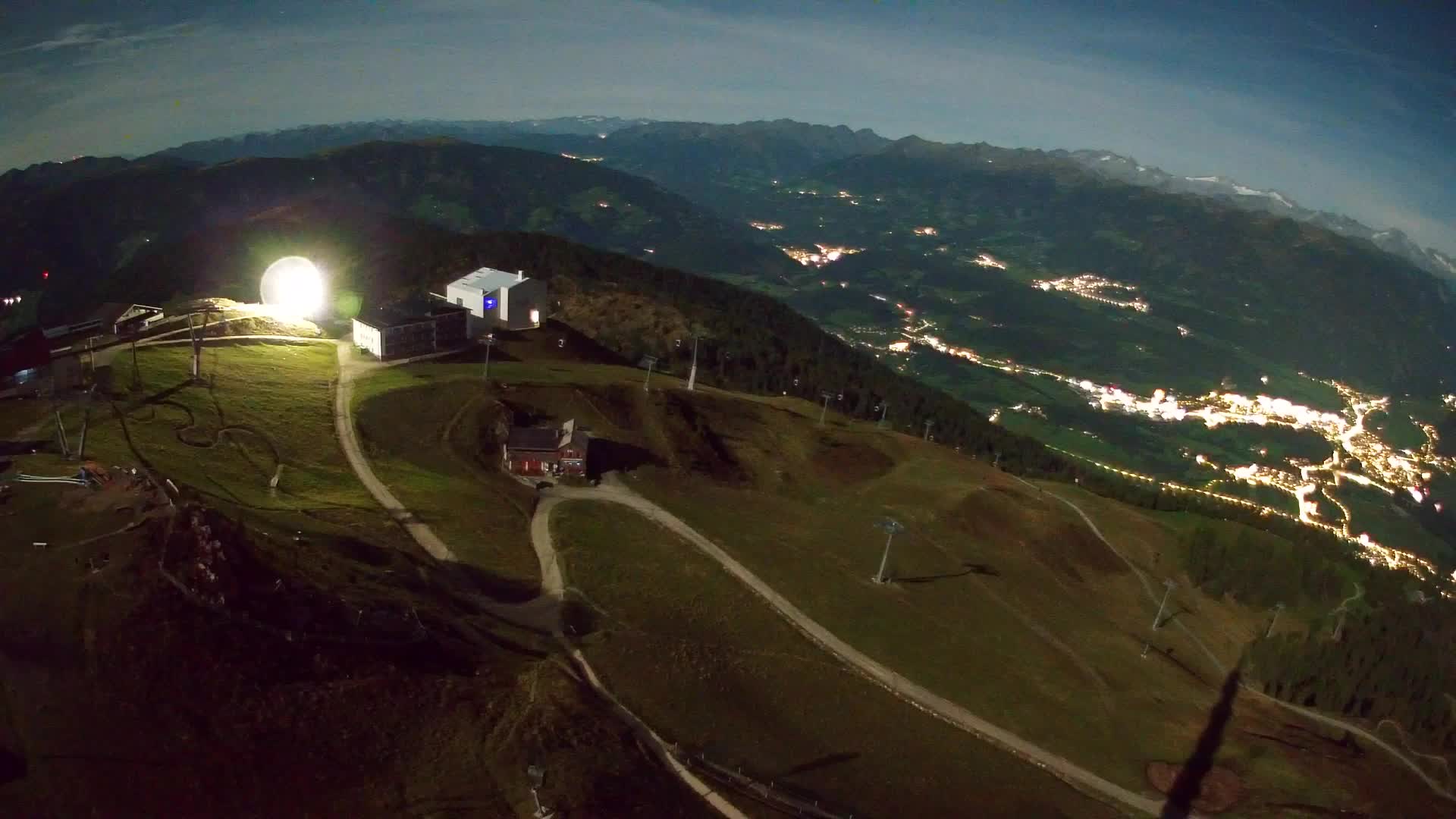 Smučišče Kronplatz – vrh | pogled na Bruneck
