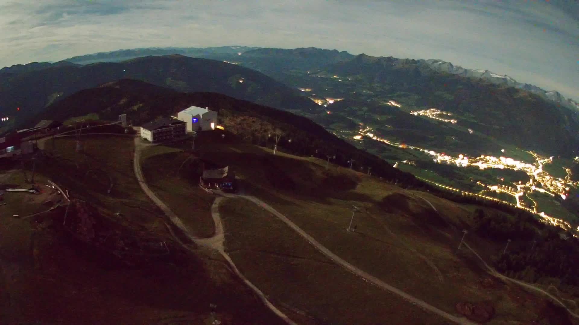 Smučišče Kronplatz – vrh | pogled na Bruneck