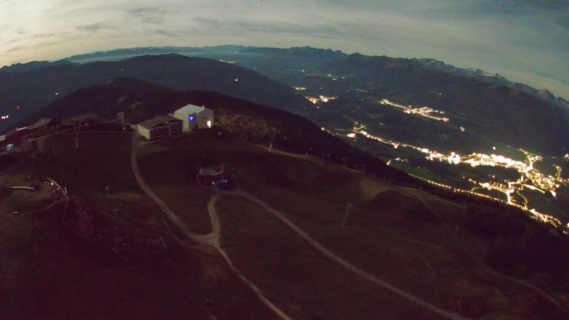 Smučišče Kronplatz – vrh | pogled na Bruneck