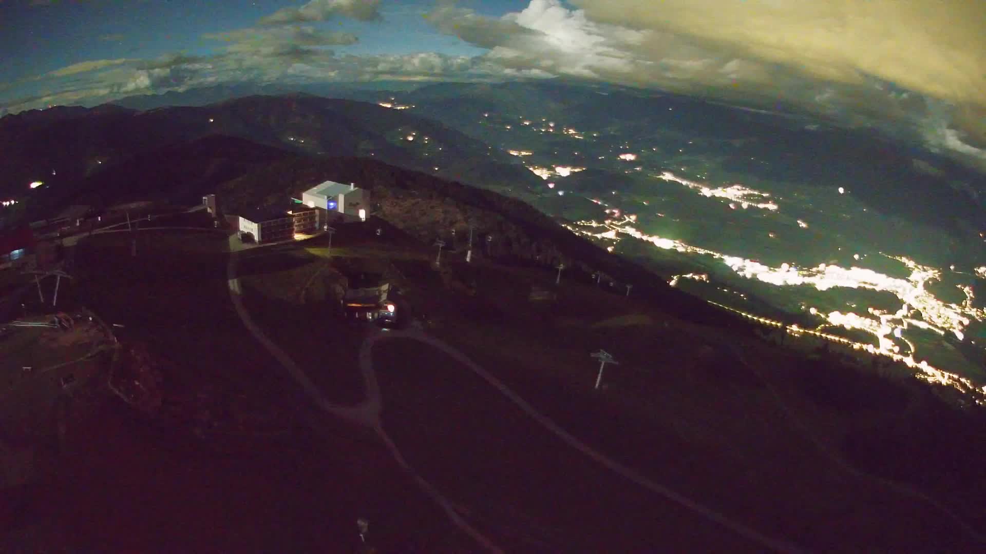 Kronplatz peak Ski resort | view to Bruneck