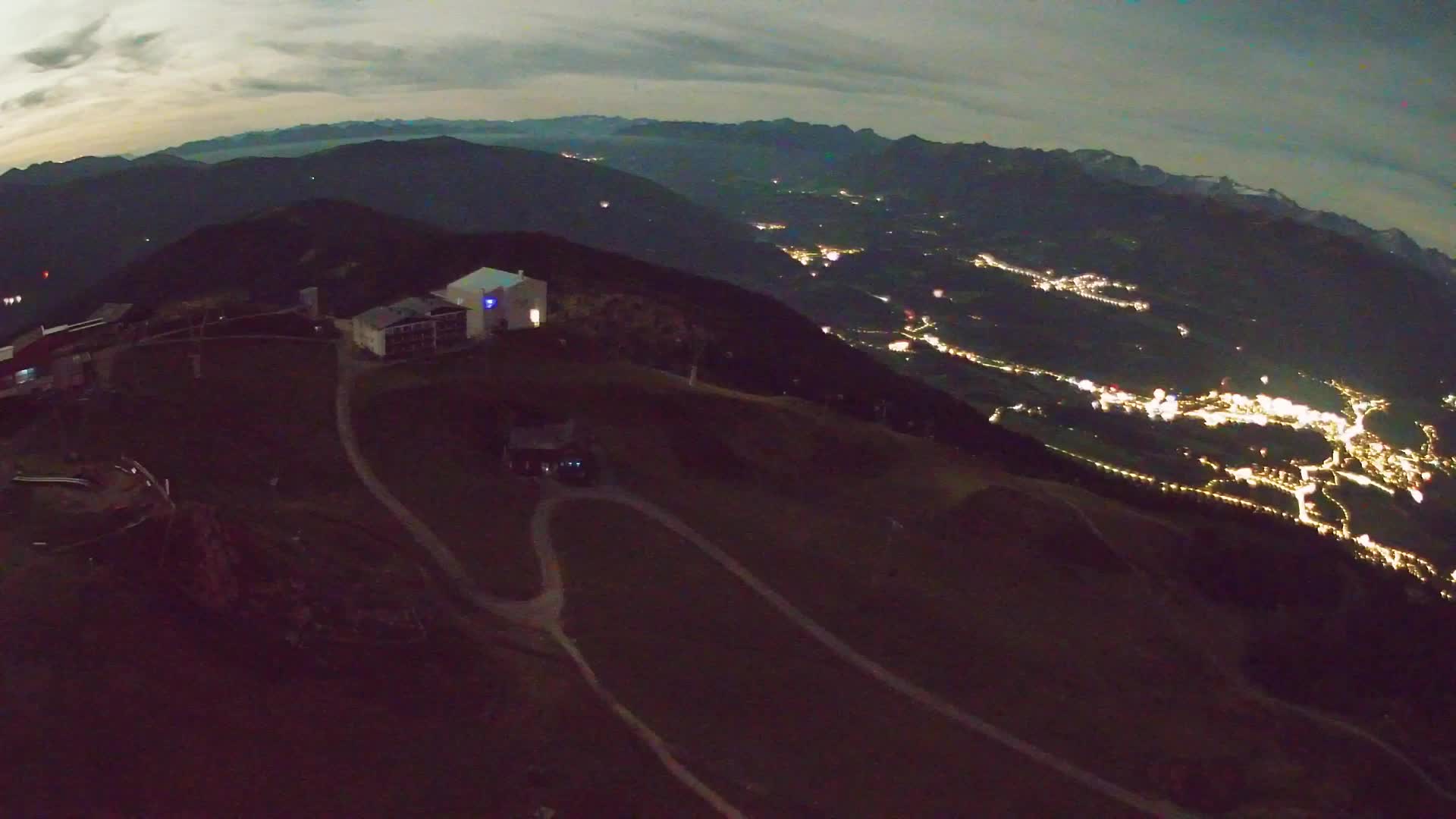 Kronplatz peak Ski resort | view to Bruneck