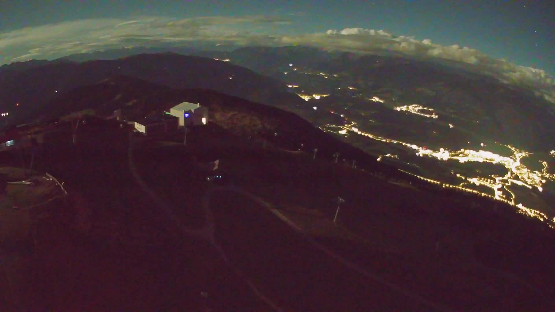 Kronplatz peak Ski resort | view to Bruneck