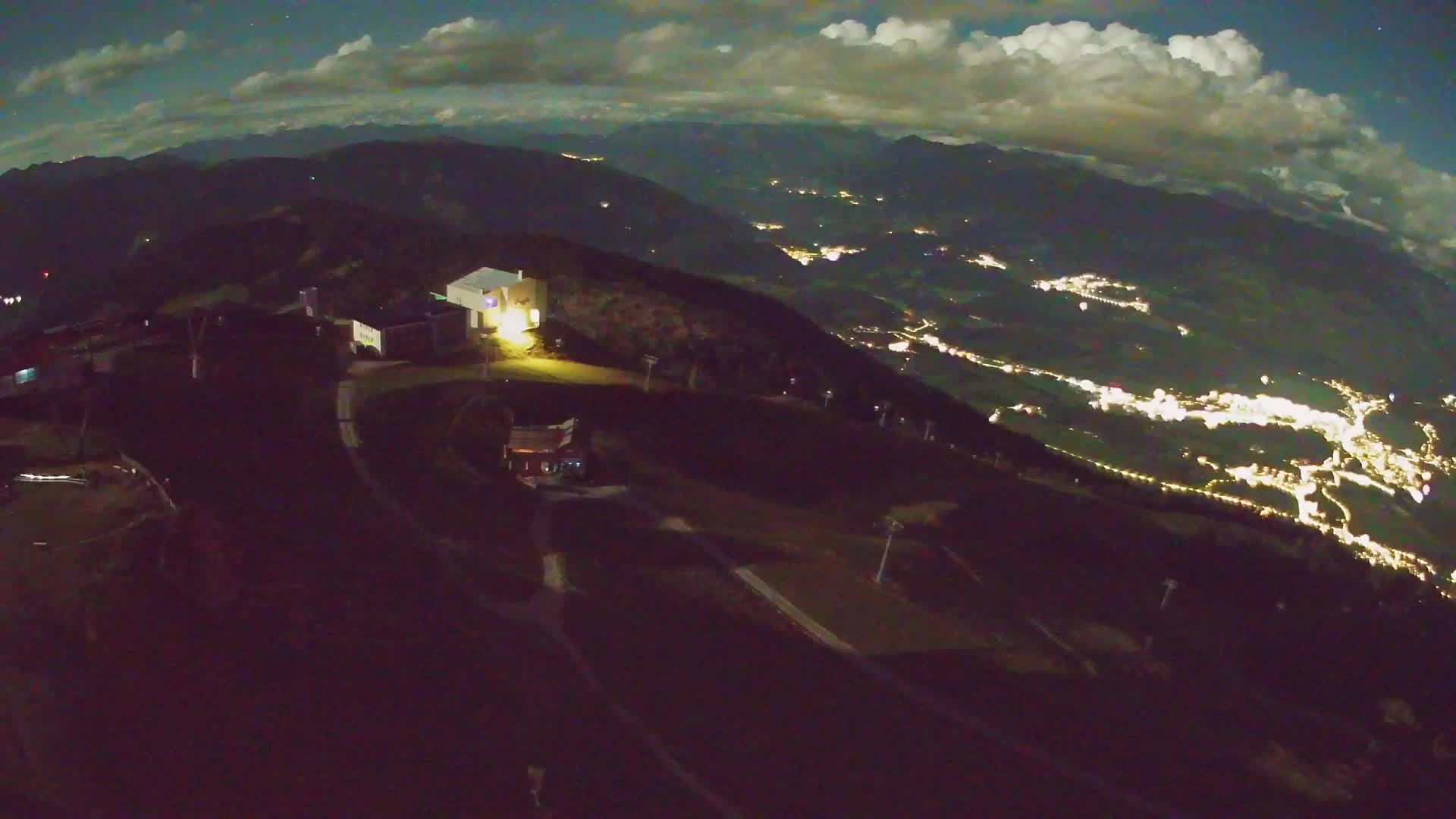 Kronplatz peak Ski resort | view to Bruneck