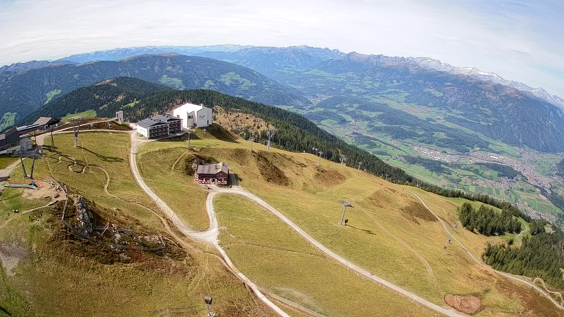Smučišče Kronplatz – vrh | pogled na Bruneck