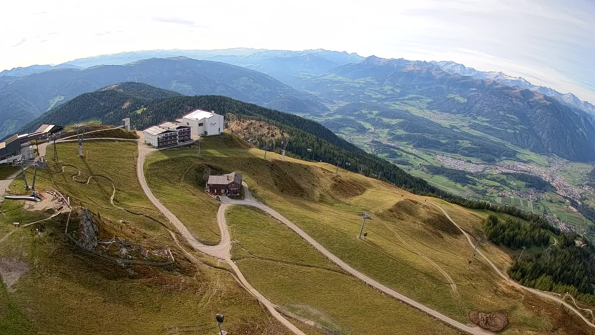 Smučišče Kronplatz – vrh | pogled na Bruneck